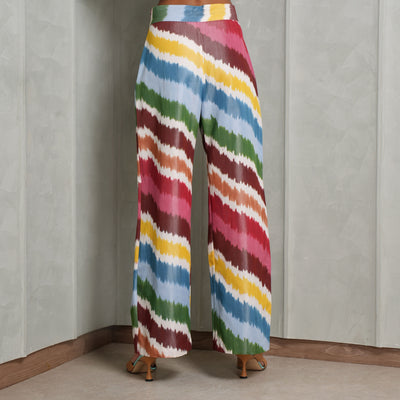 De Castro Silk Rainbow Trousers