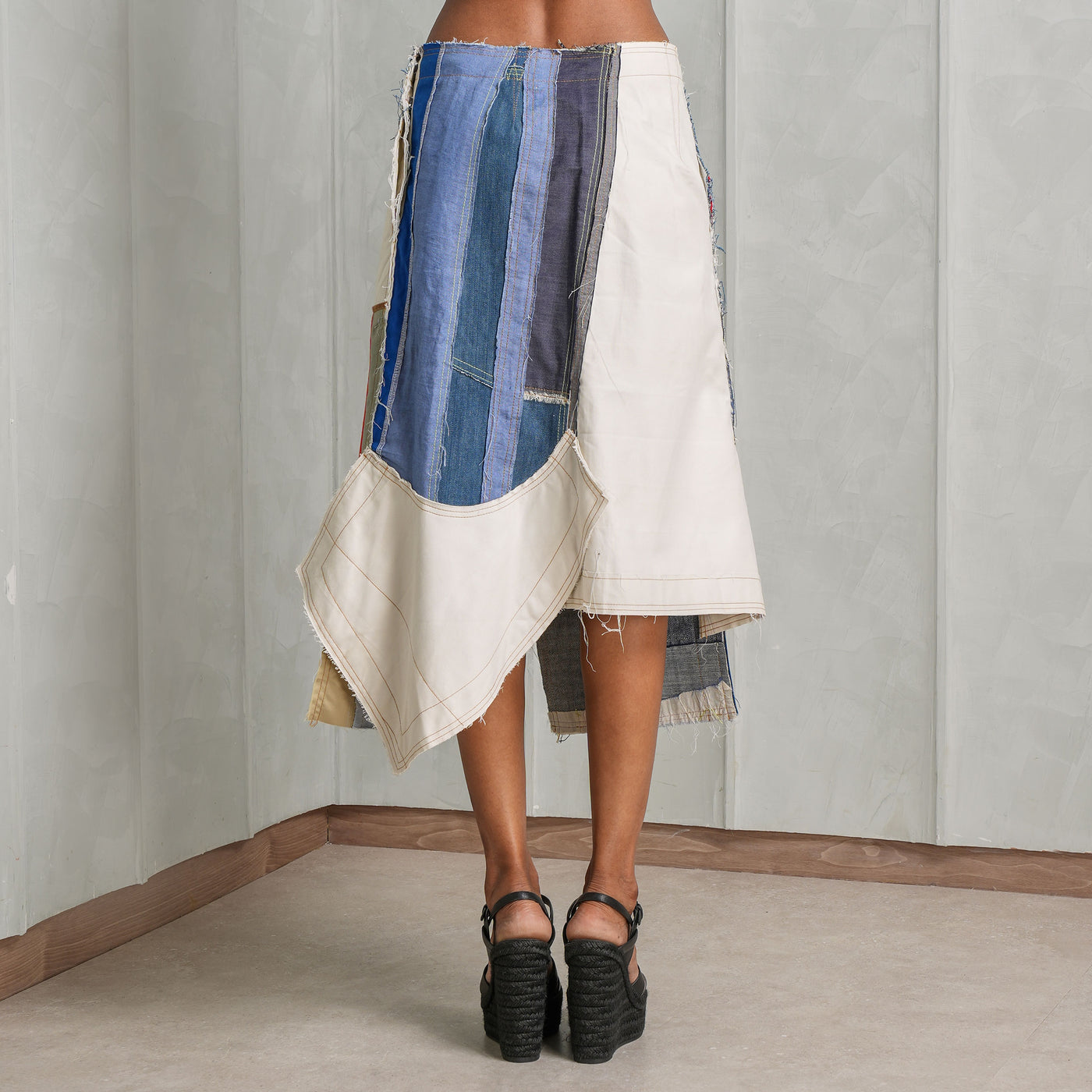Re-Purposed Patchwork Skirt