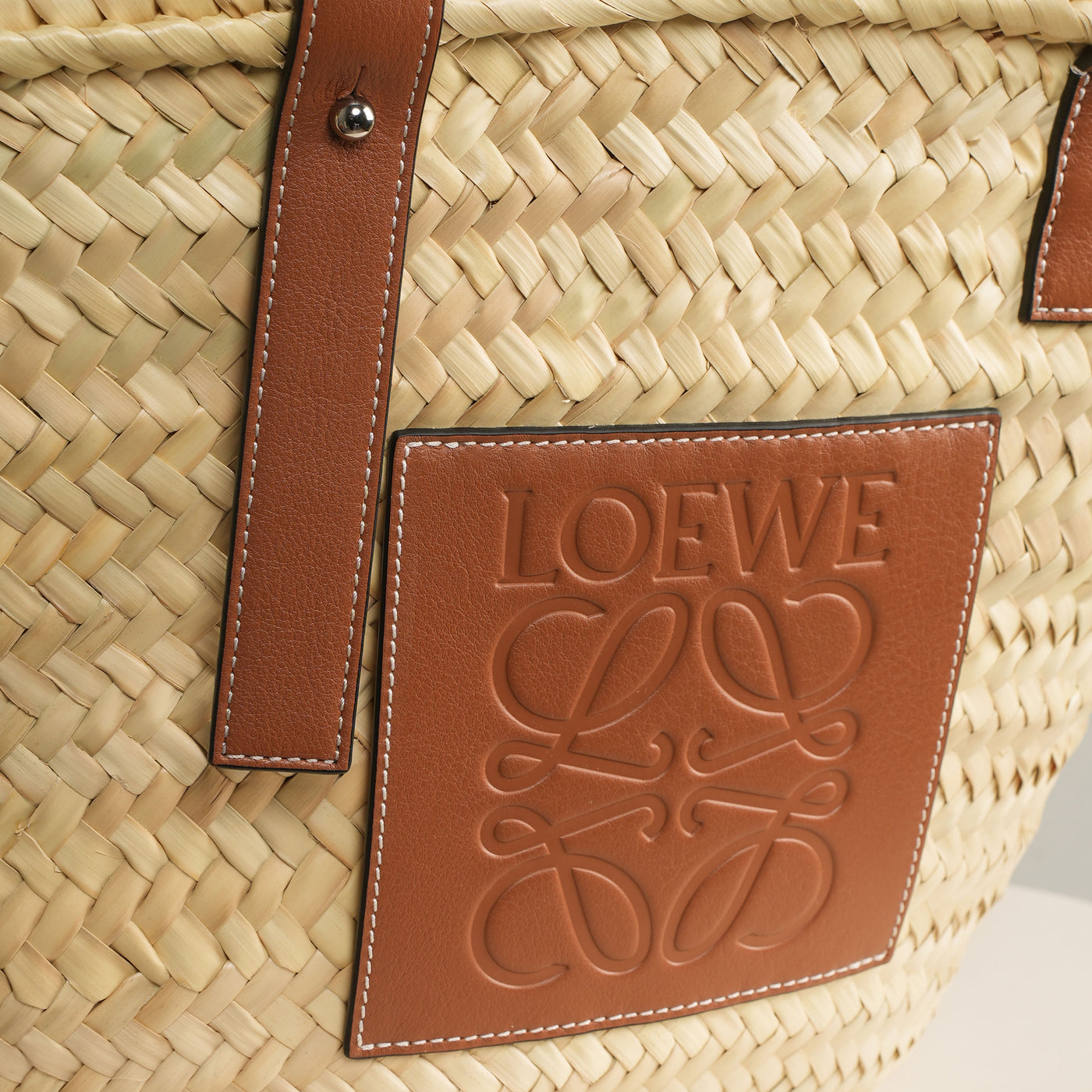 Loewe Classic Palm Leaf Medium Basket Bag