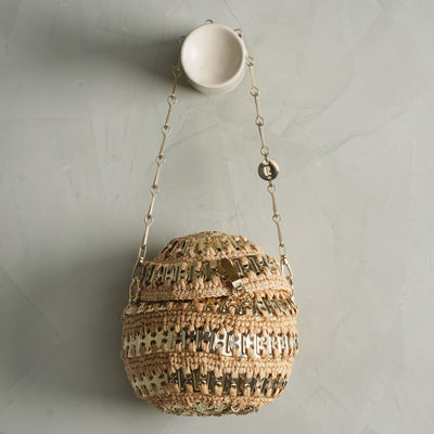 Iconic 1969 Golden Sphere Bag