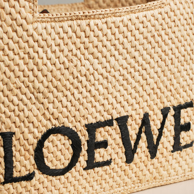 LOEWE font mini tote bag colour