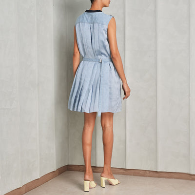 Denim Cotton Jersey Dress