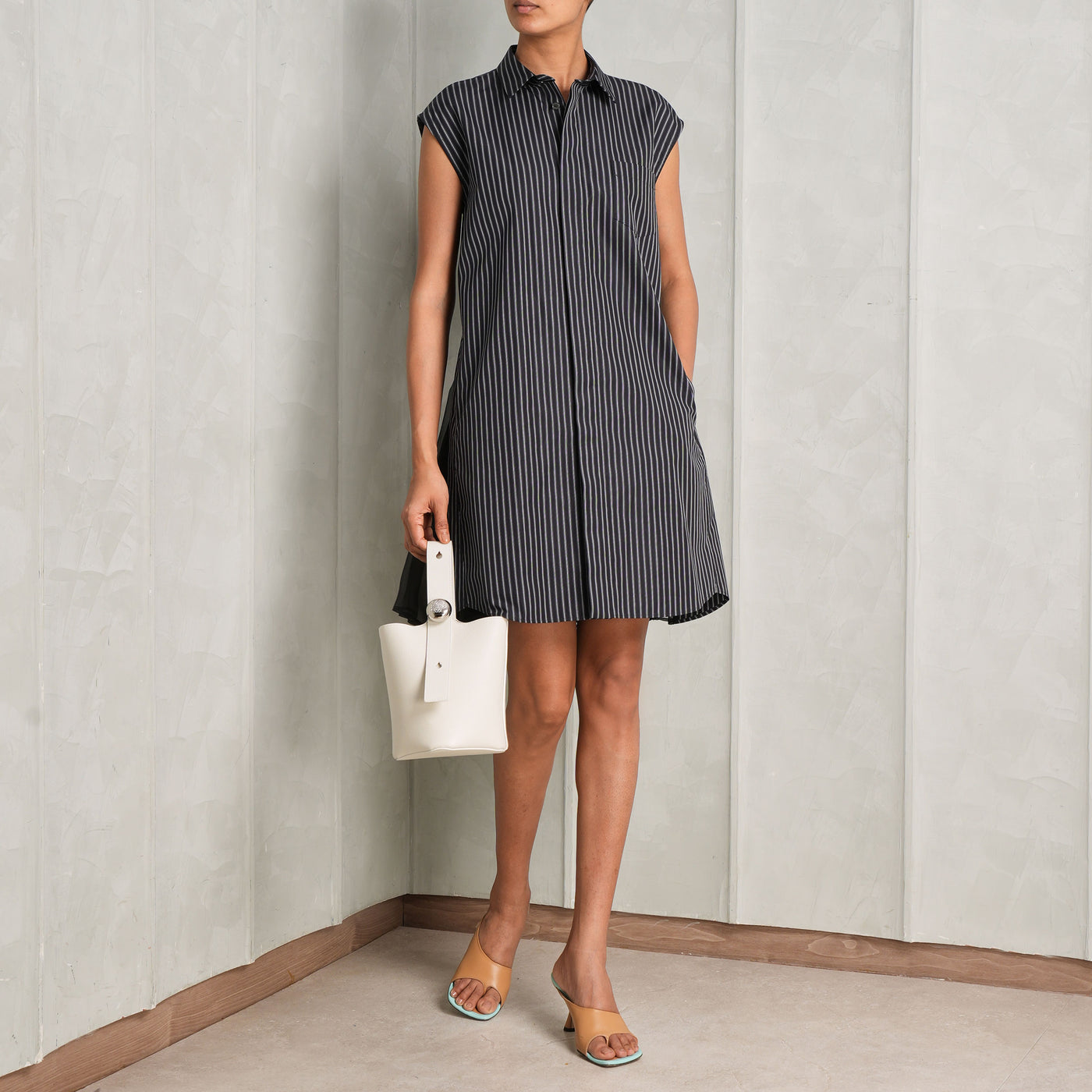 Poplin Dress | Sacai | Le Mill