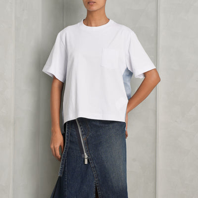 Denim Cotton Jersey T-Shirt