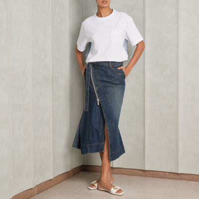 Denim Cotton Jersey T-Shirt