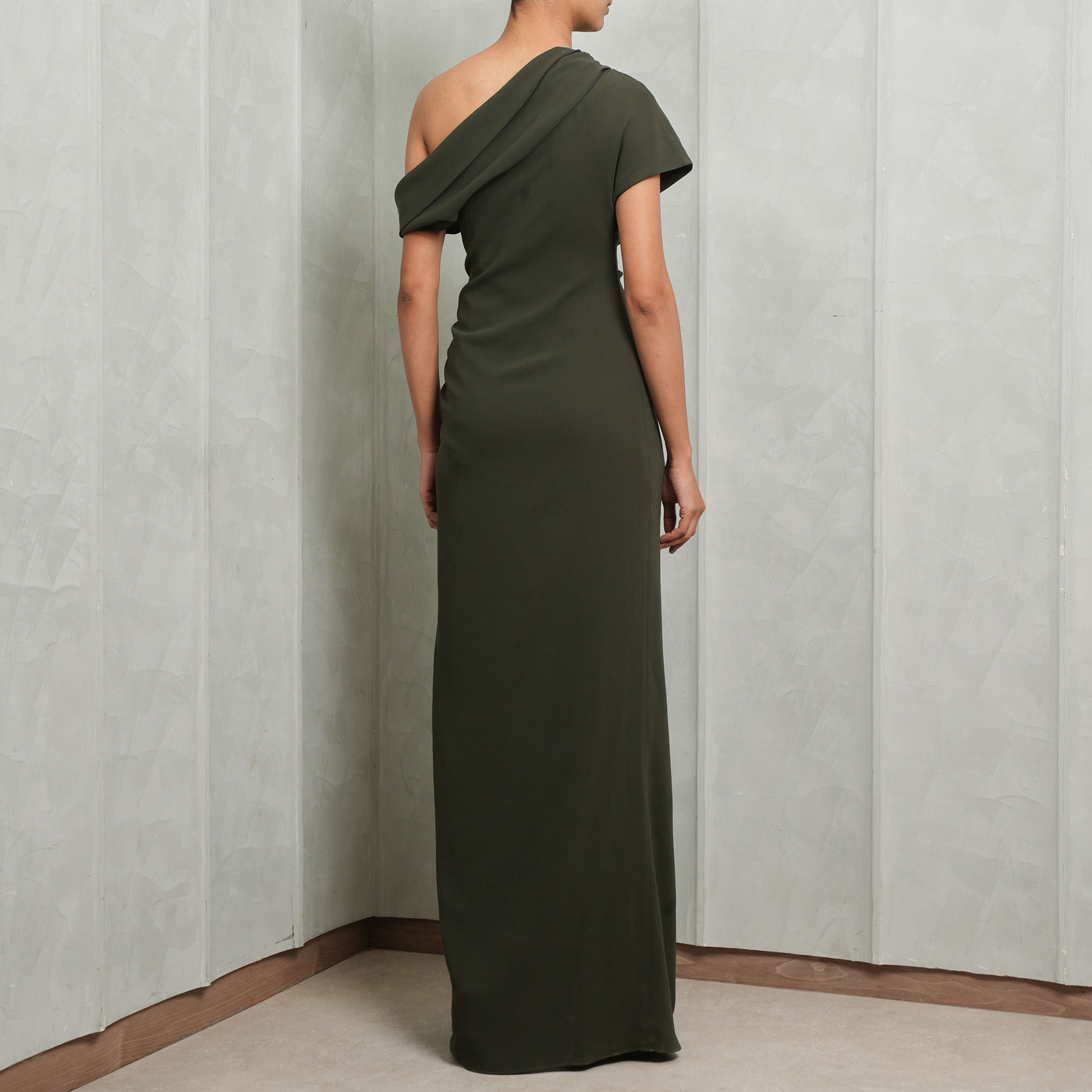 Kally Draped Midi Dress