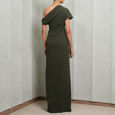 Kally Draped Midi Dress