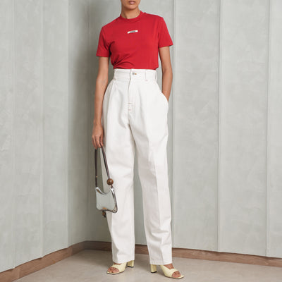 Jacquemus Curzio Jeans in White