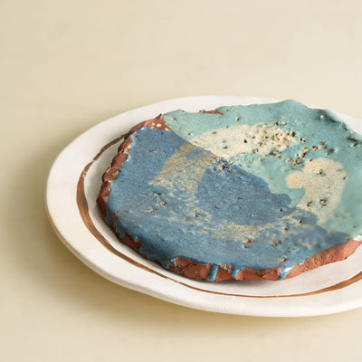 Organic Abstract Small Plates