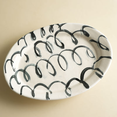 Glaze Oval Platter