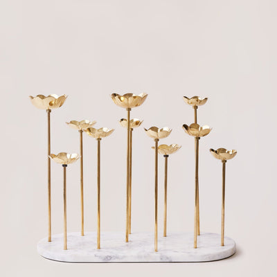 Lotus candle decor for home