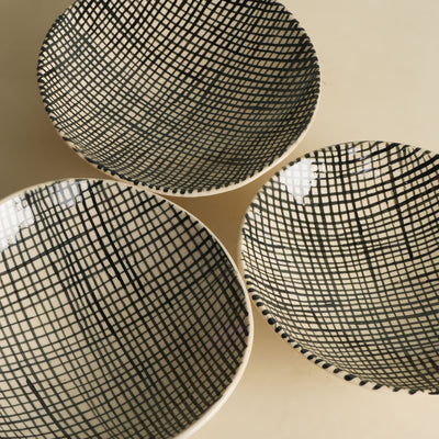 Pencil Drawn Pasta Plates