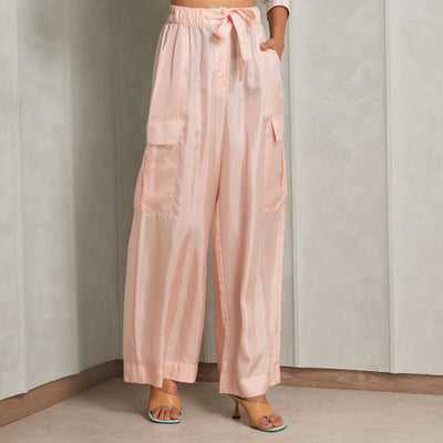ZIMMERMANN pink relaxed pocket Halliday pant