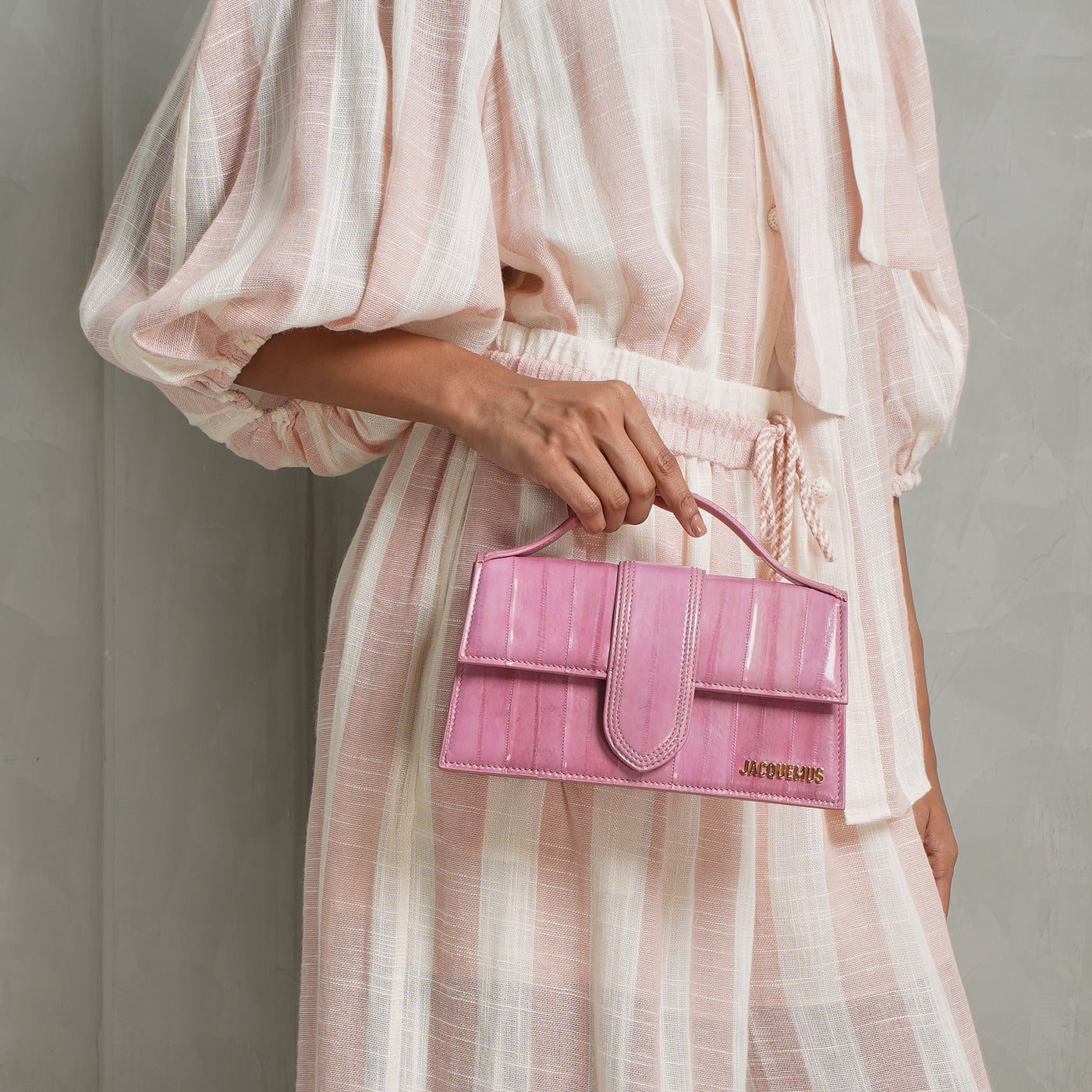 Jacquemus Le Grand Pink Bambino Bag