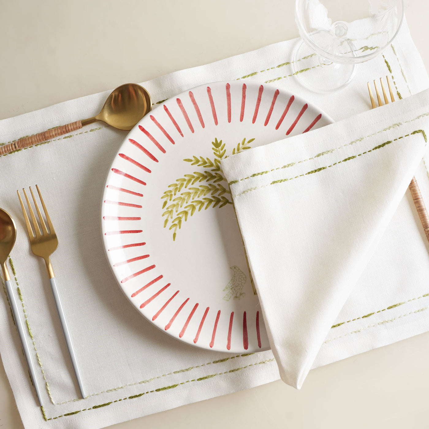 Napkin and Table Mat Set (Set of 4)