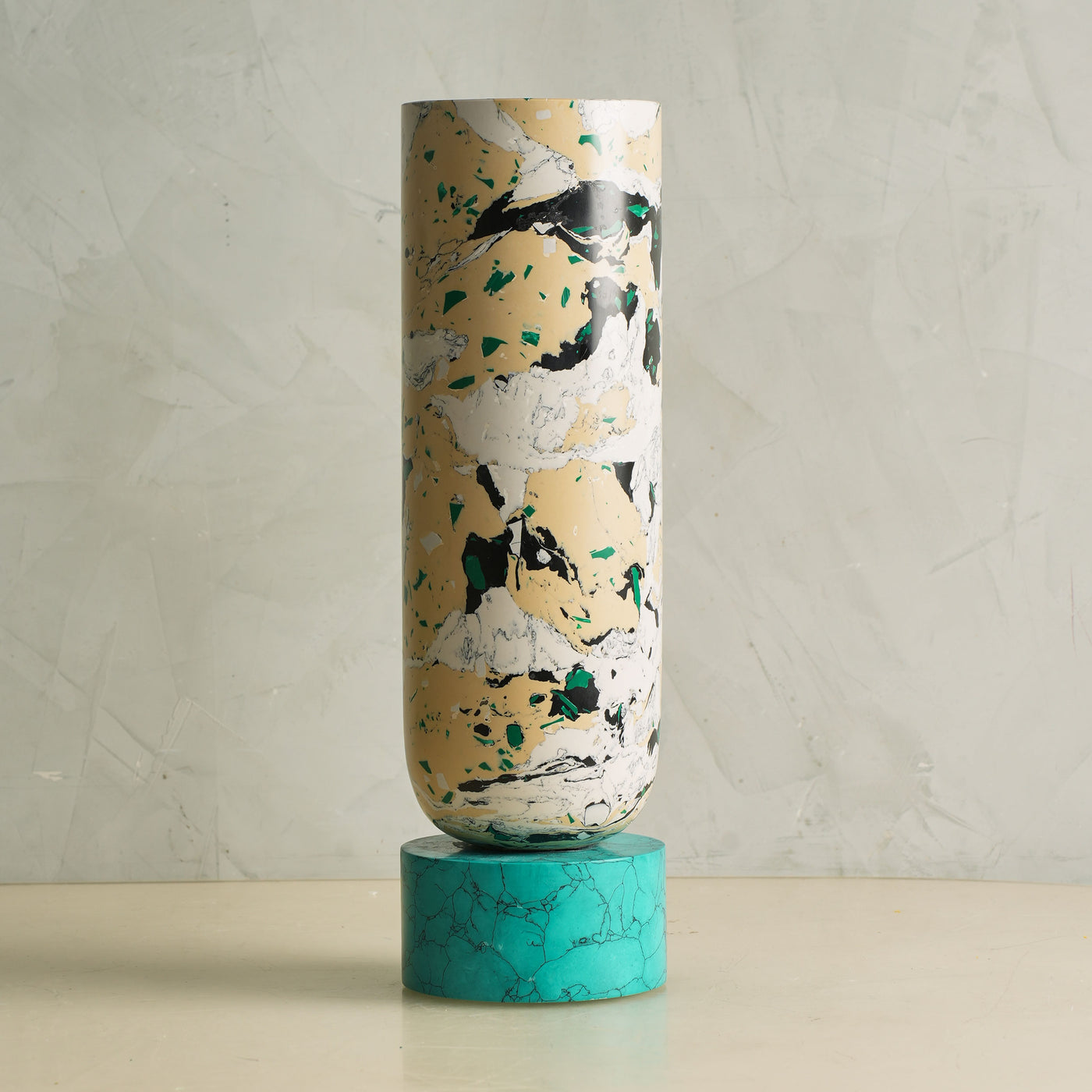 Resin U Shape Terraco Vase