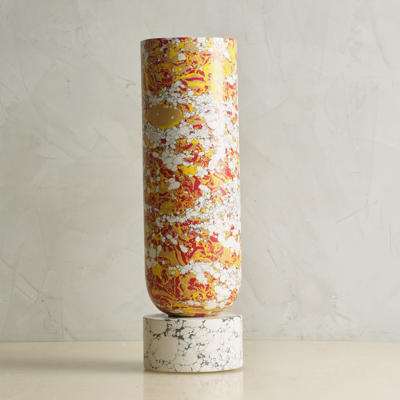 Resin U Shape Terraco Vase