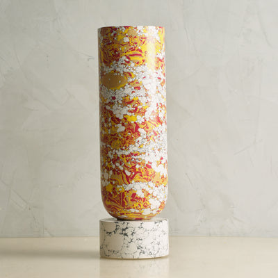 Resin U Shape Terraco Vase