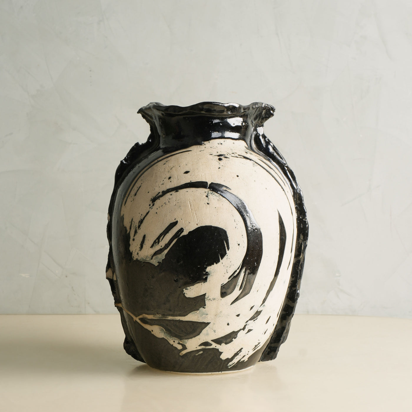 Roman Brush Stroke Vase