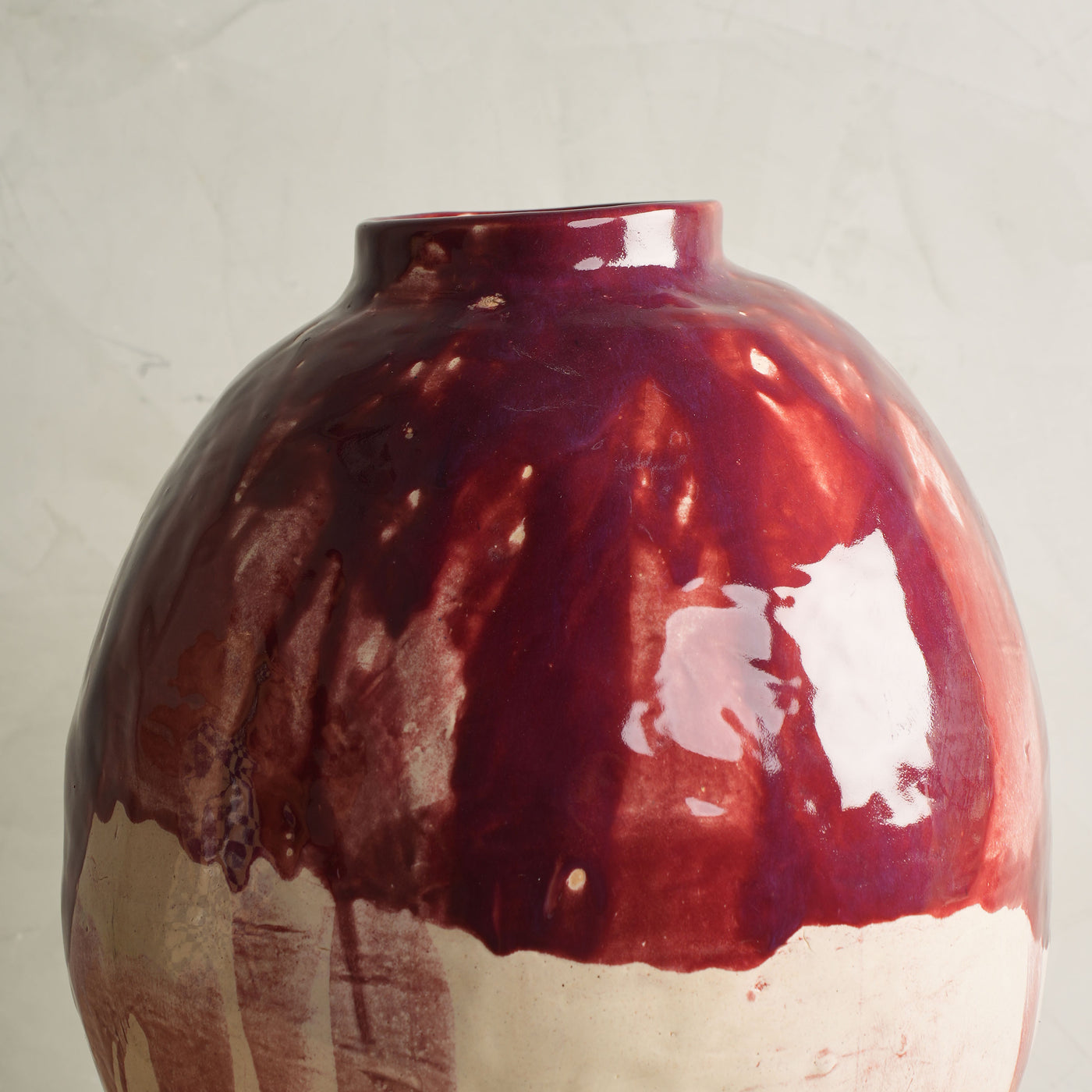Ruby Moon Jar Oval