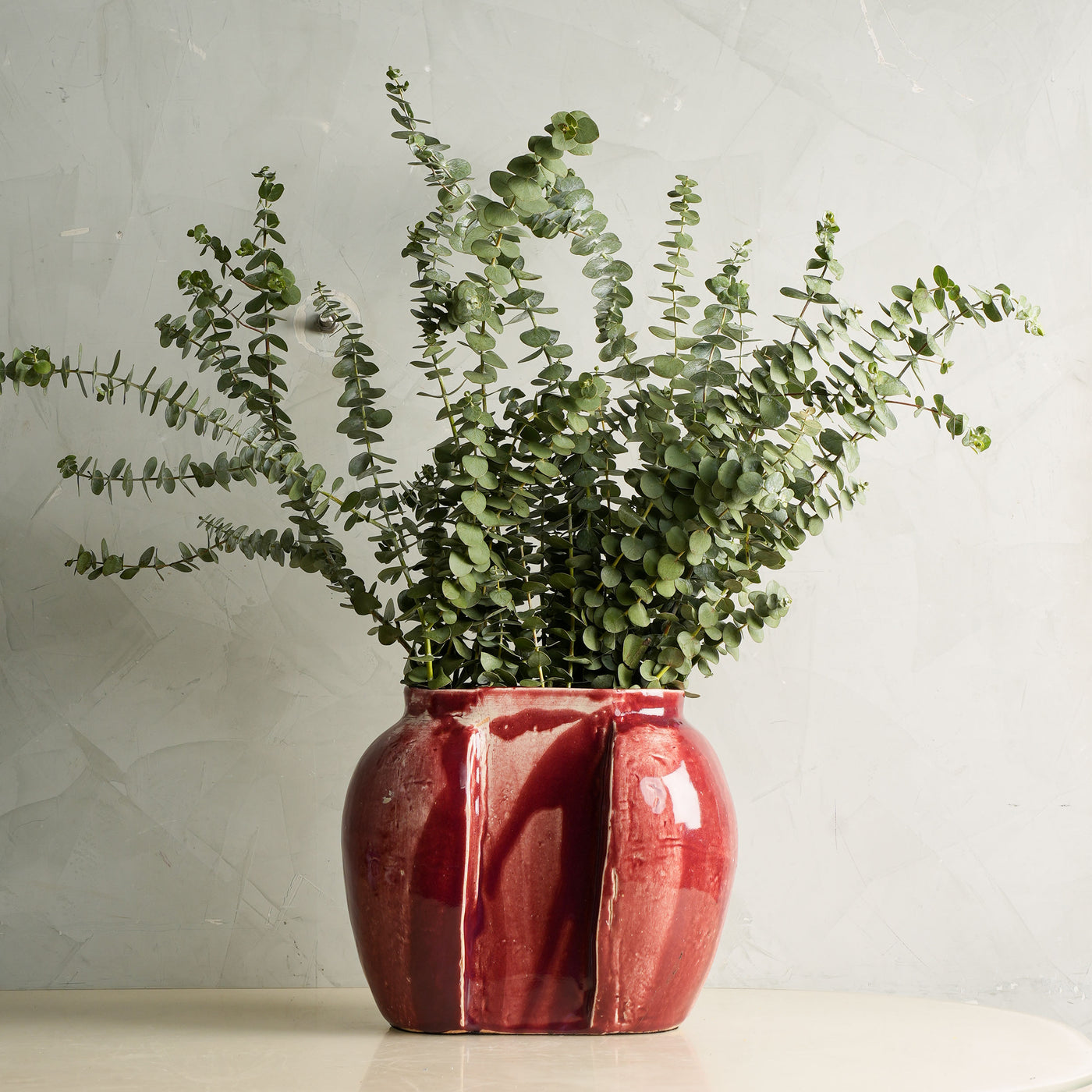 Ruby Streched Vase