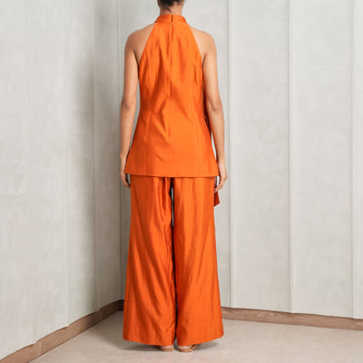 Burnt Orange Top & Pant Set