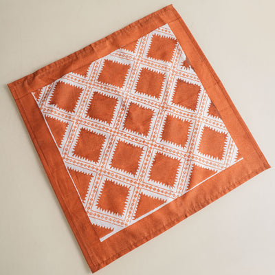 Ecru Rust Nomadic Star Napkins Set of 2