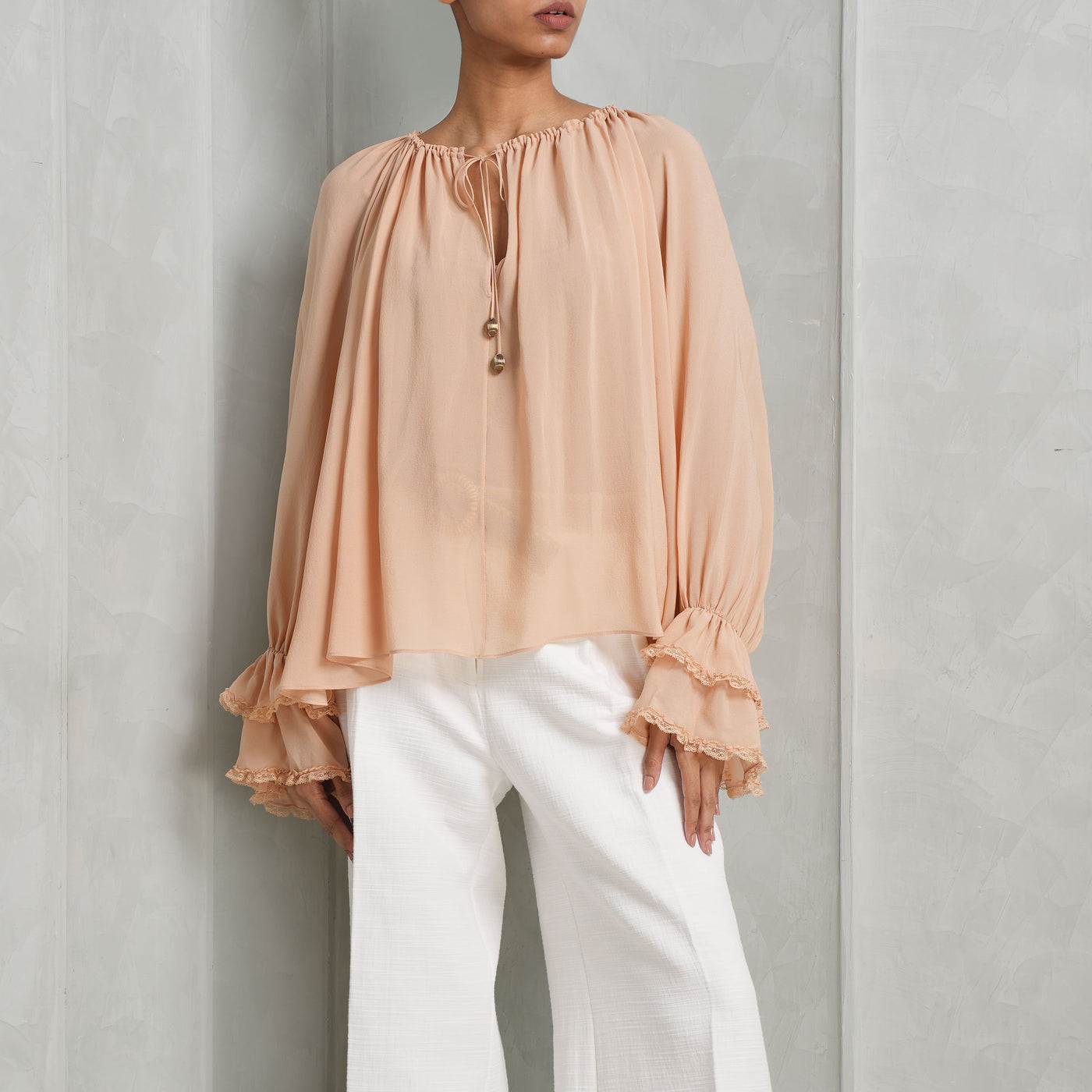 Ruffled Blouse