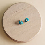Mulberry Diamond Earrings sapna mehta blue