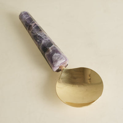 Amethyst Serving Spoon