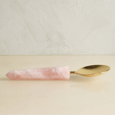 Pink Quartz Serving Spoon