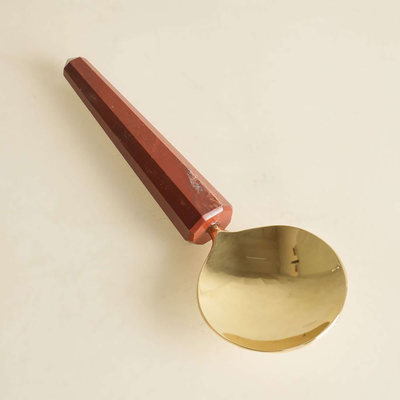 Red Jasper Serving Spoon