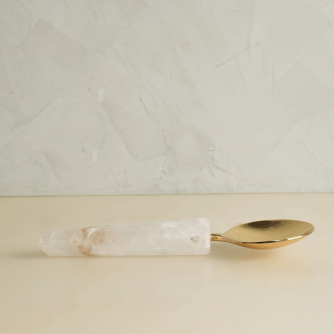 Rock Crystal Serving Spoon
