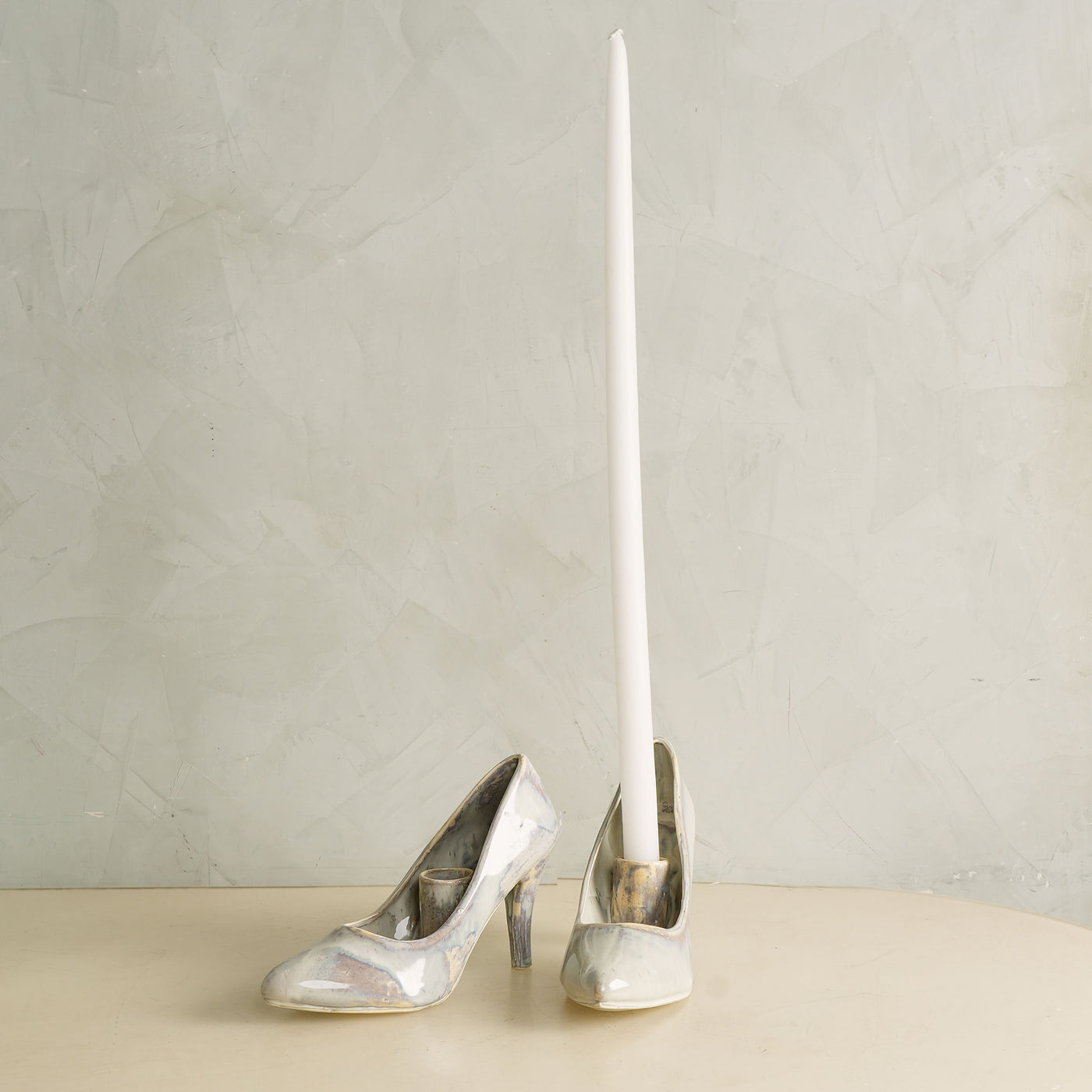 Shoe Candle Stand Holder