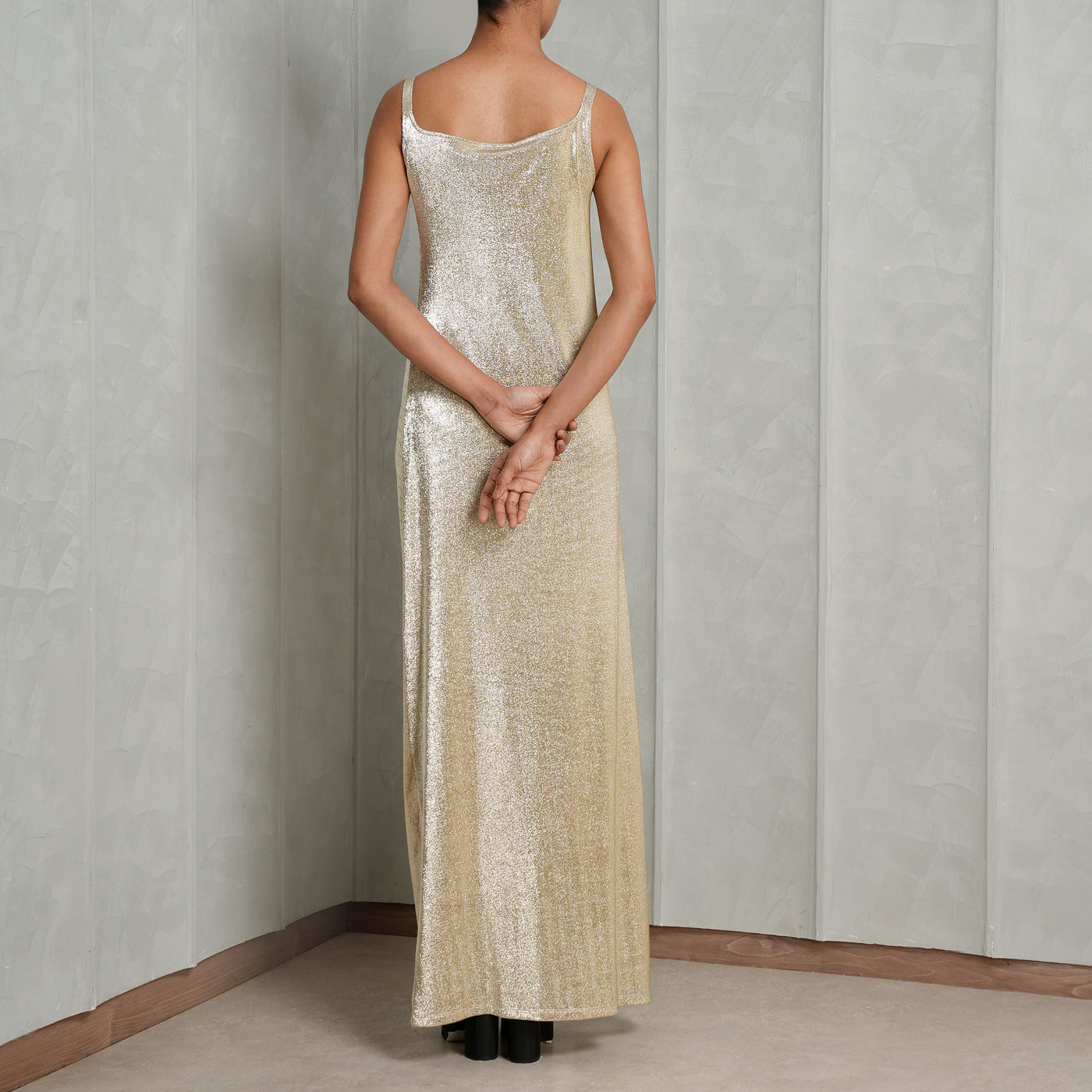 Rabanne Gold Lurex Dress