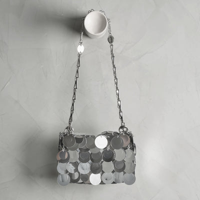 Metallic Nano Pochette Bag