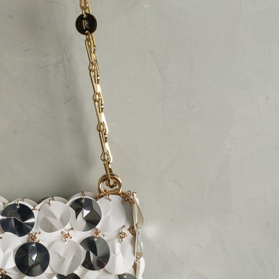 Rabanne Gold Chain Nano Bag