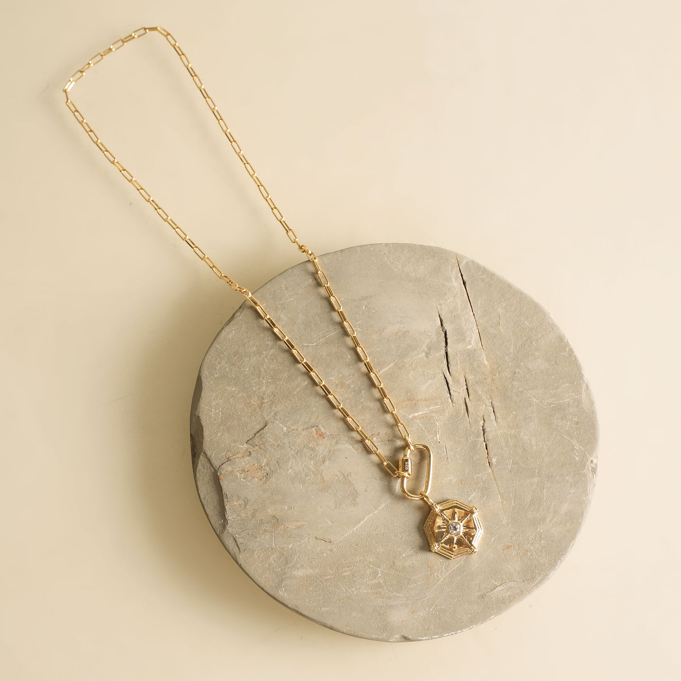 Love Letter Capella Gold-Plated Pendant Necklace