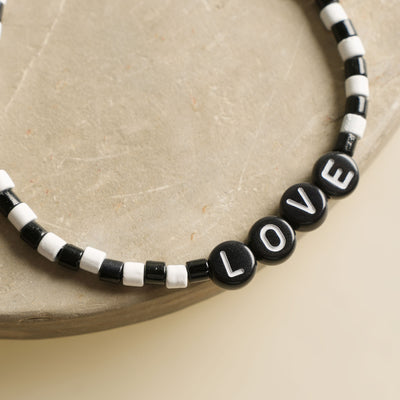 Love Letter Black Love Bracelet