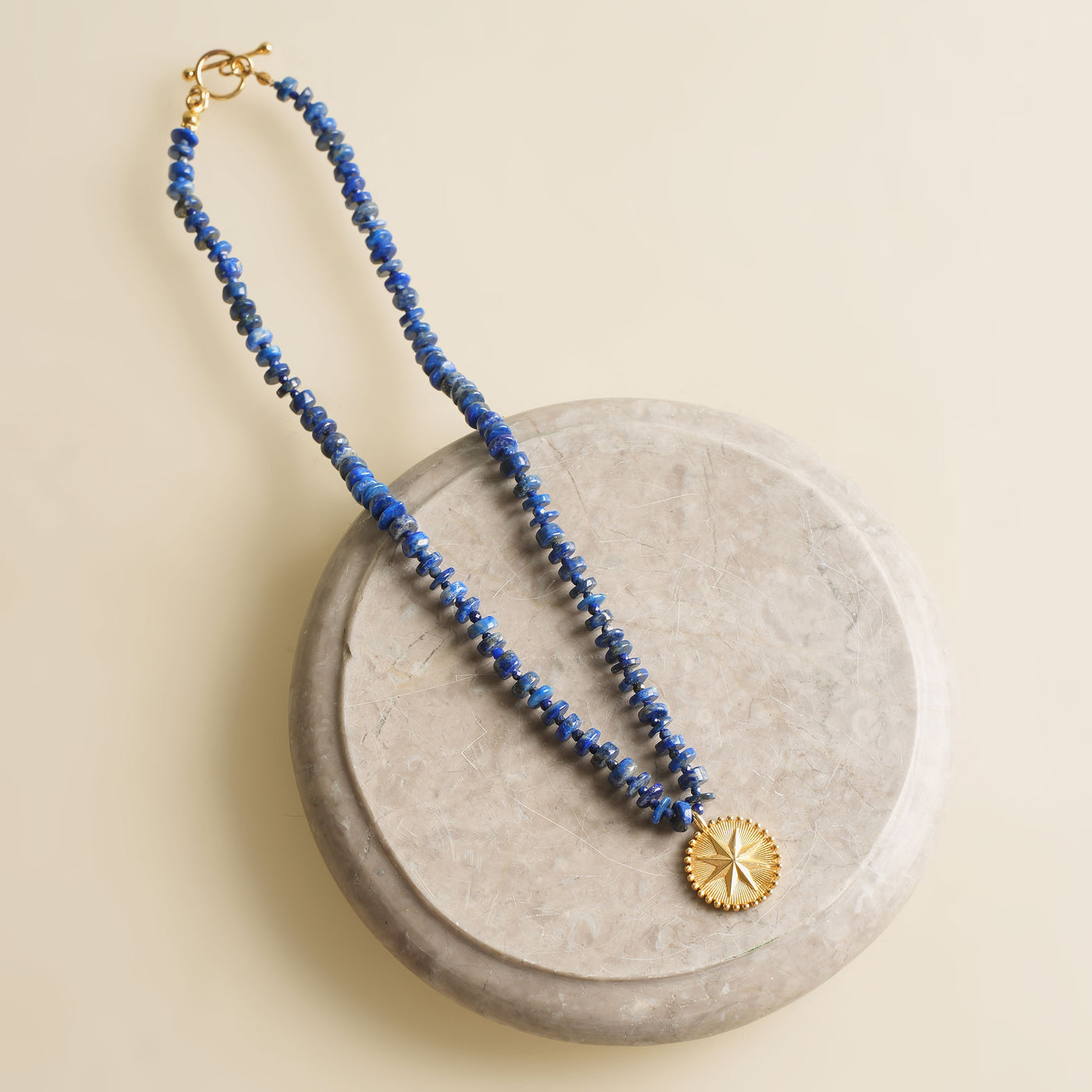 Love Letter Lapis Star Necklace