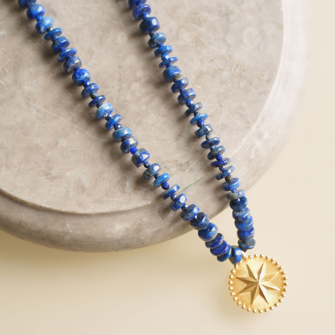 Love Letter Blue Lapis Star Necklace