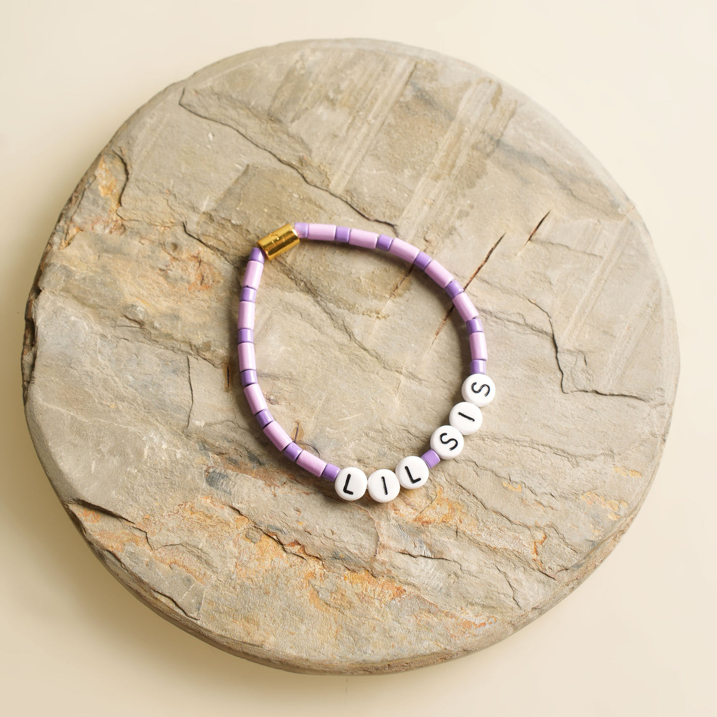 Love Letter Purple Lil Sis Bracelet