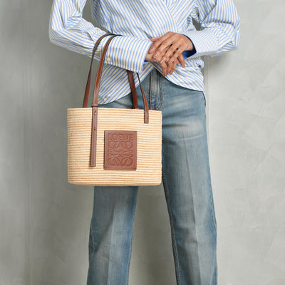 Square Small Basket Bag
