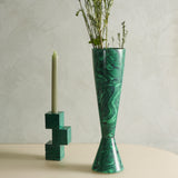 Tablescape Malechite Resin Vase