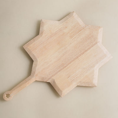 Ecru Star Chopping Wooden Board 