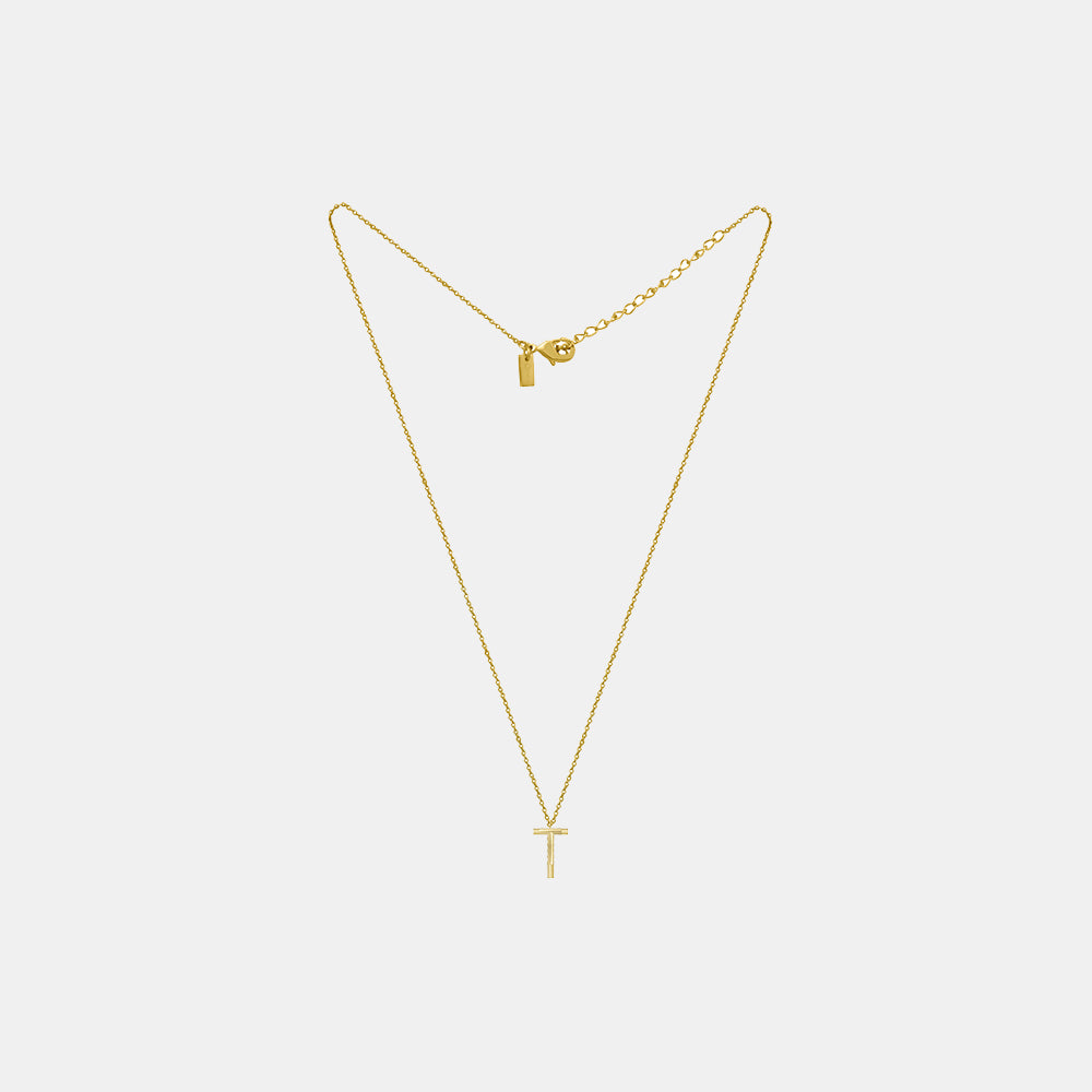Lunaya T Pop Initial Chain Necklace