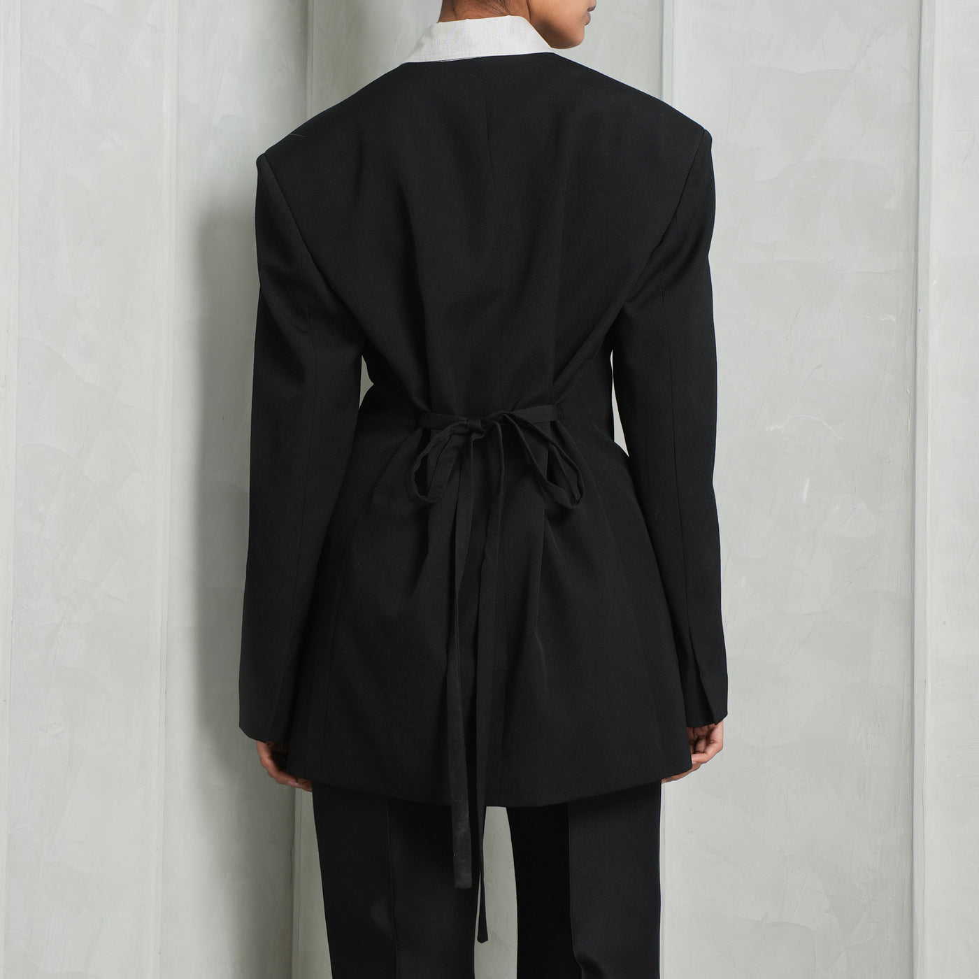 THE ROW belted clio jacket