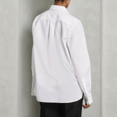 THE ROW white cotton metis shirt