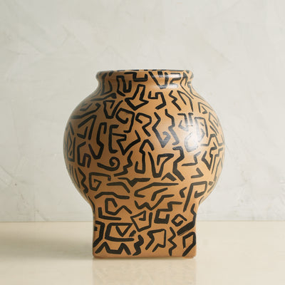 Tribal Hand Painted Matka