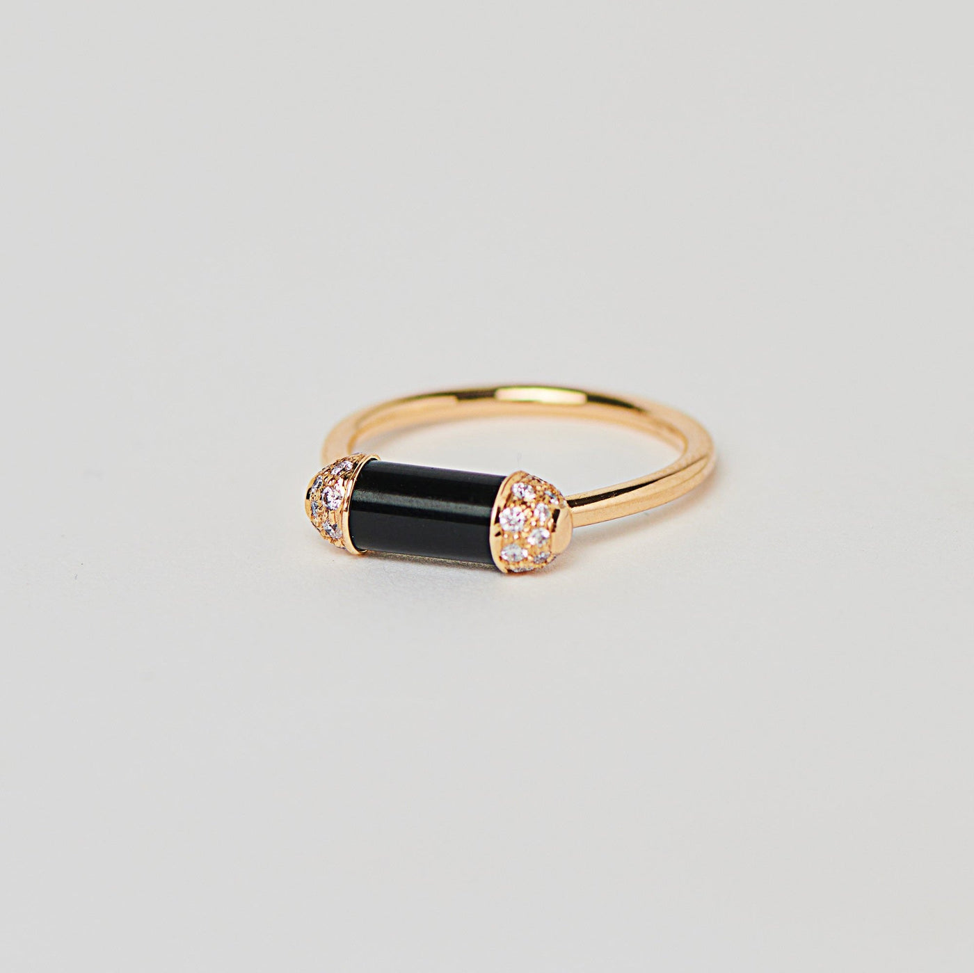 THE LINE Bodacious Ring black onyx